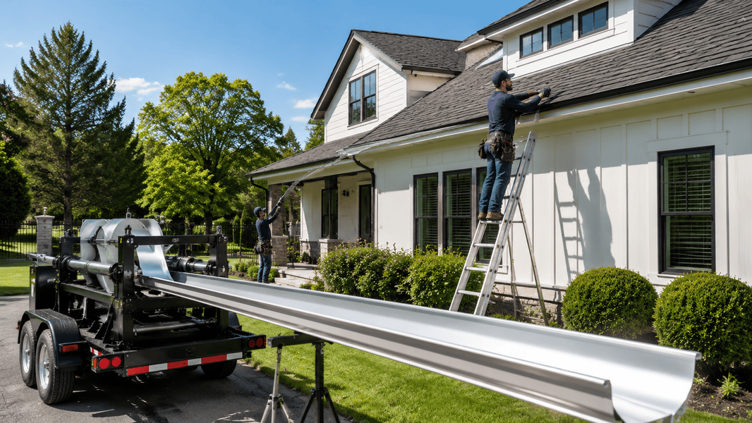 Seamless Gutter Installation in Danbury, CT